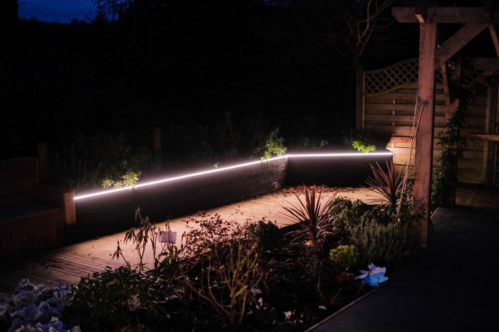 outdoor patio lighting